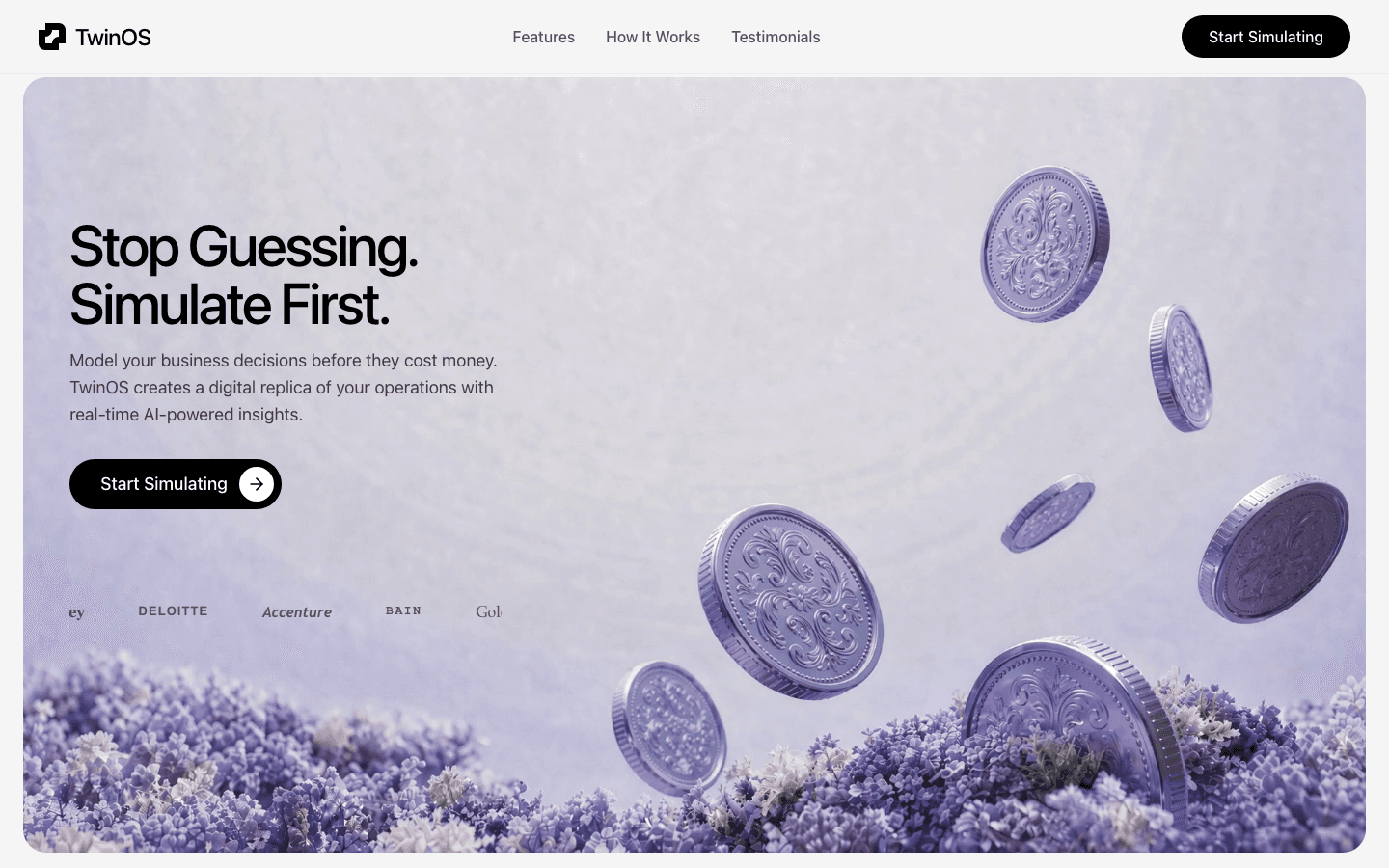 TwinOS homepage preview